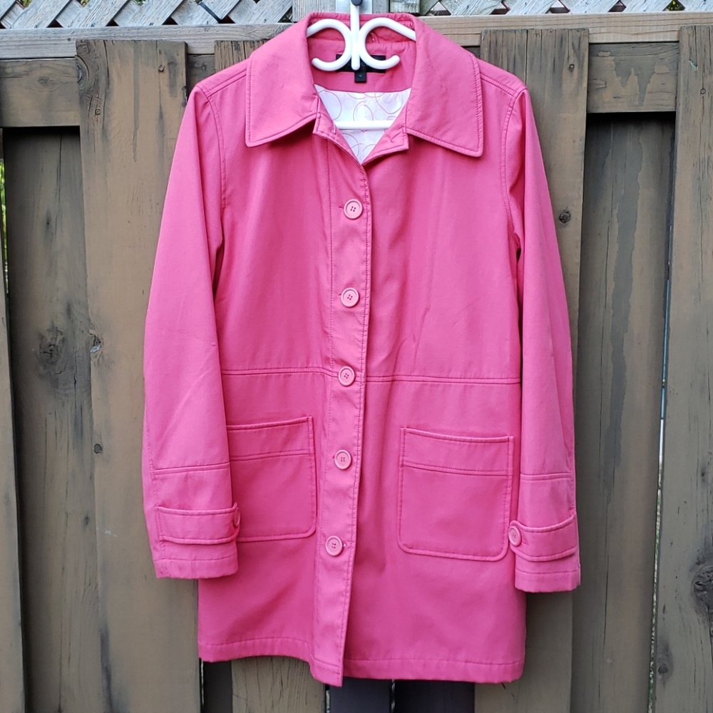 A-Wear pink coat, UK 14, CDN 10